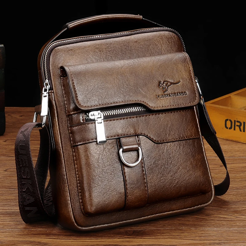 

Gift Shoulder Handbag Men Luxury Male Bag Sling Side Men For Business Bag Bag Leather Messenger Small Husband Crossbody Backpack