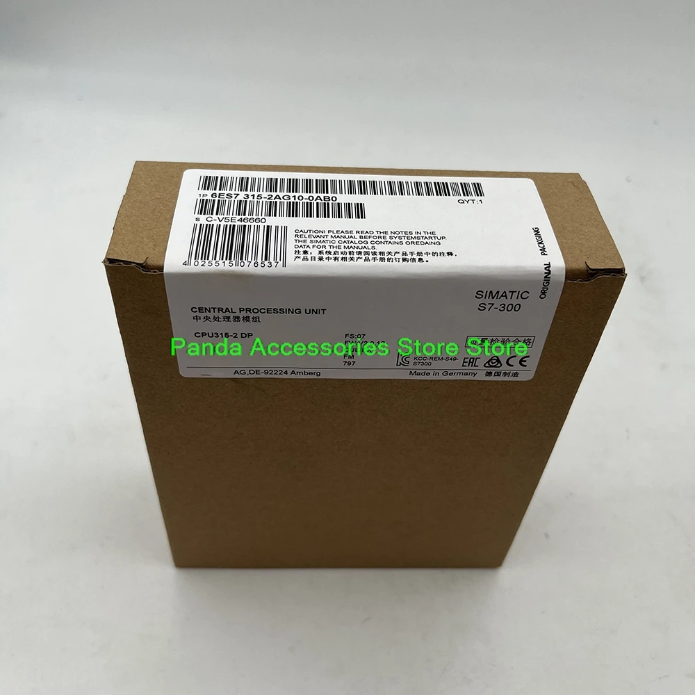 Модуль процессора для SIEMENS SIMATIC S7-300 6ES7 315-2AG10-0AB0