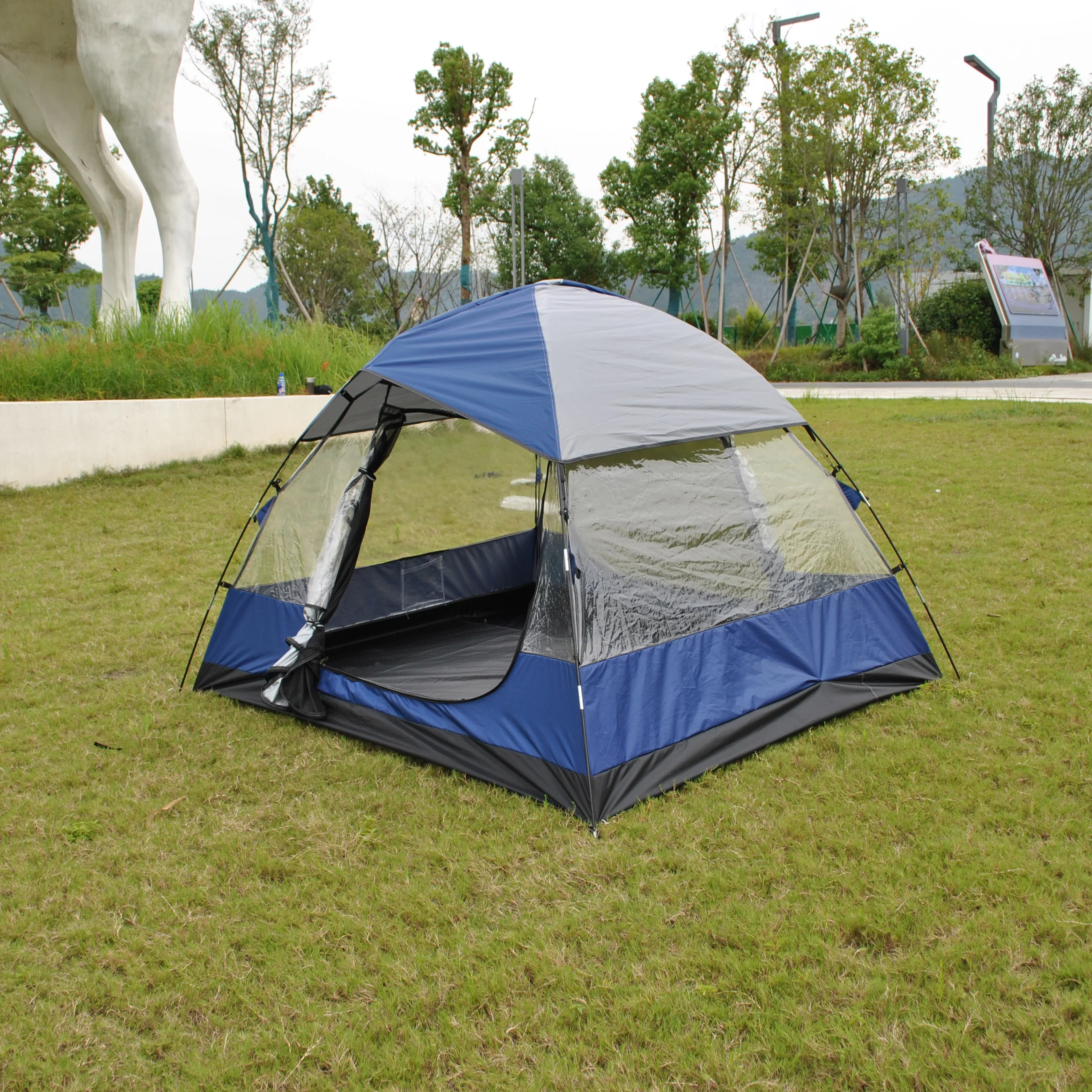 4-местная пузырьковая палатка из ПВХ — большая негабаритная погодная для