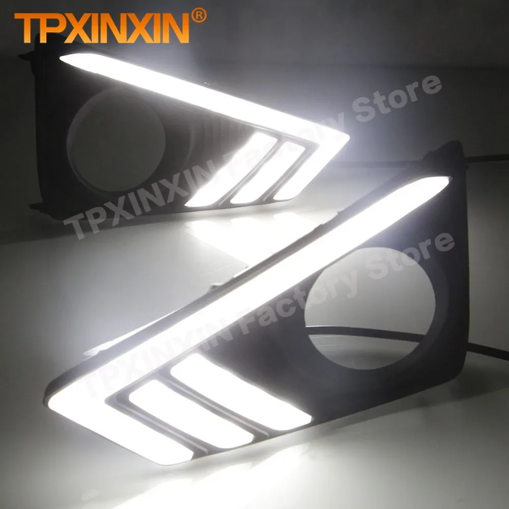 Автомобильные дневные ходовые огни DRL светодиодный Противотуманные фары с