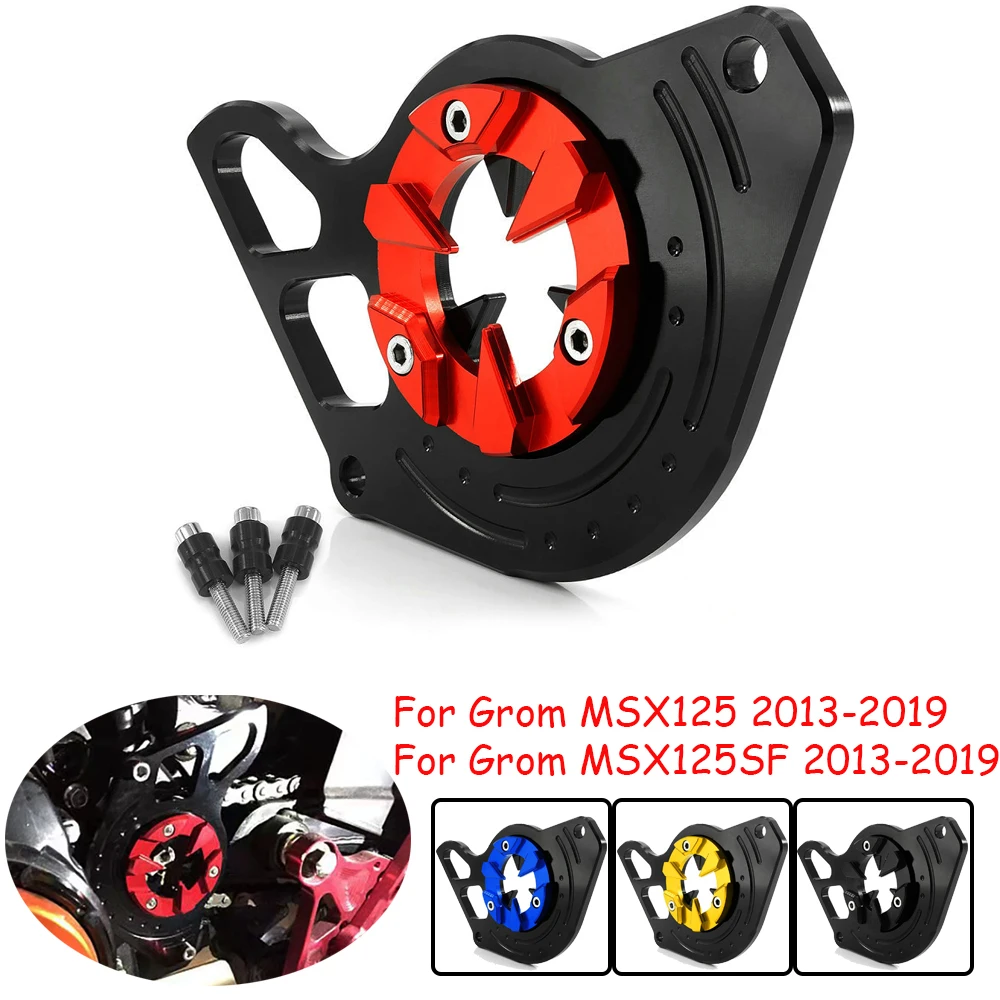 Motorcycle Front Sprocket Chain Guard Cover Gear Protection Cover Engine Protector For Honda Grom MSX125 MSX 125SF 2013-2019