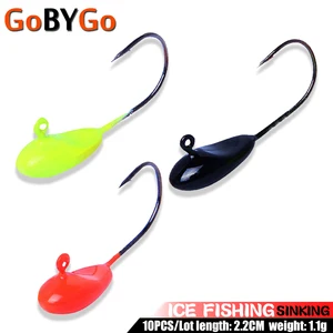 Рыболовные крючки GoByGo, 10 шт.лот, 22 мм, 1,1 г