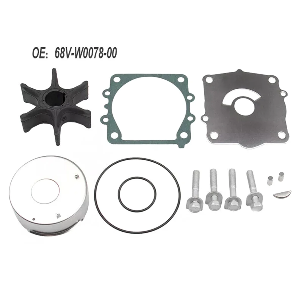 Комплект обслуживания лопастного насоса для Yamaha 68-w0078 68-w0078-00 75 90 115 130 л.с.