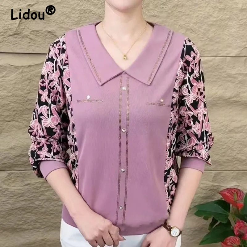 Женская футболка с длинным рукавом свободный Удобный универсальный топ