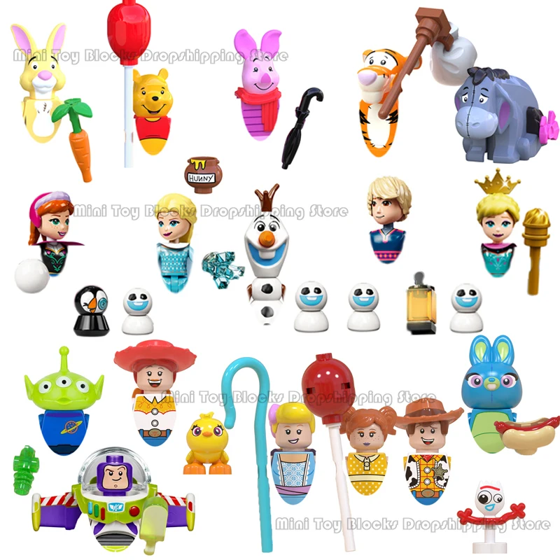 

Конструктор «История игрушек» Disney WM6084, 66001-66005 66006-66010