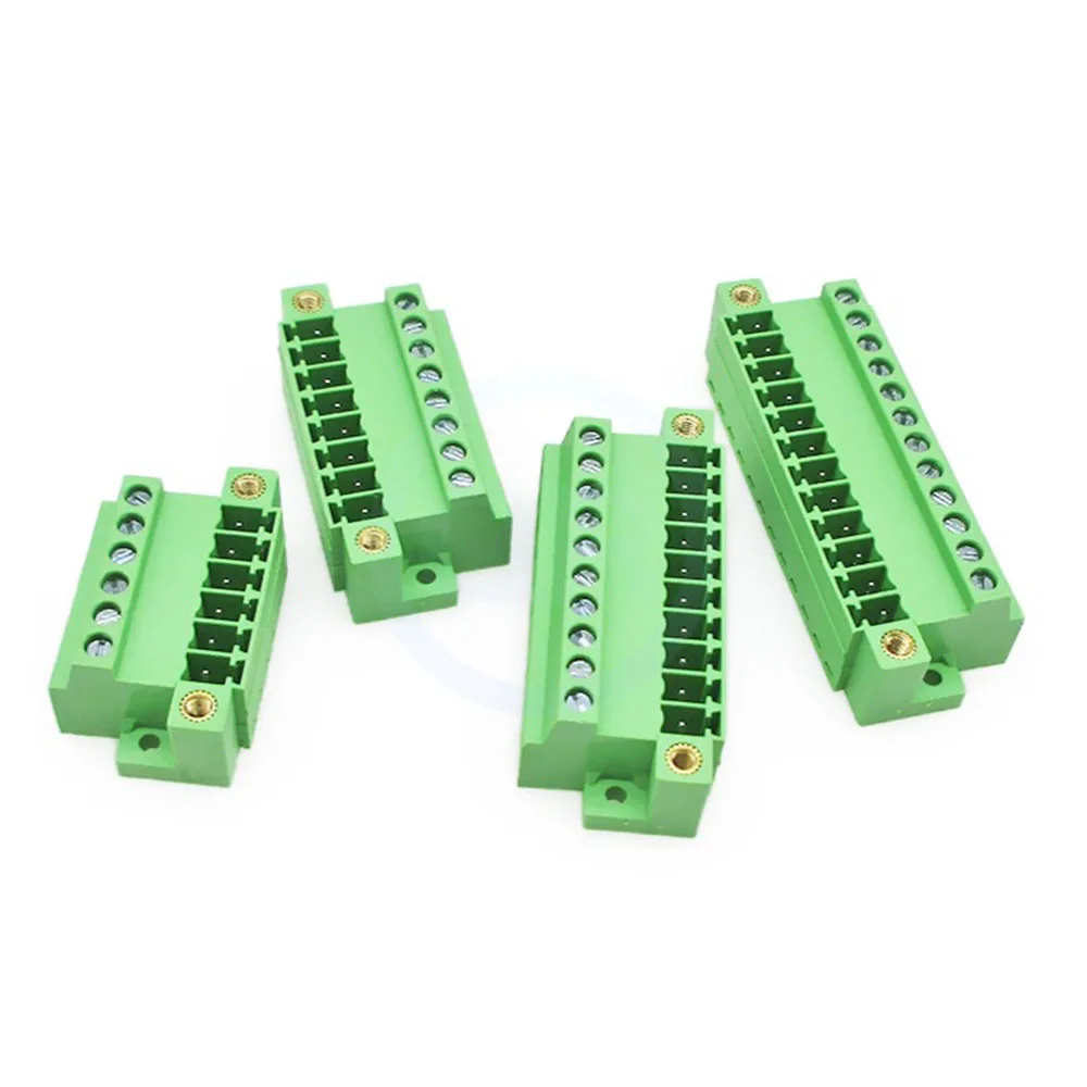 Фото (5 шт.) KF 2EDG-GBM-3.81MM с фиксированной клеммной колодкой 15EDG GBM 3.81 с верхней и нижней вилкой фланцевого штифта 2EDG-GBM 2-16Pin №4