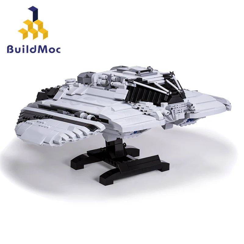 

Buildmoc MOC Набор строительных блоков, наборы моделей, набор космических моделей, сборные игрушки для детей, подарки для детей, сборная игрушка, 1679 шт. кирпичей