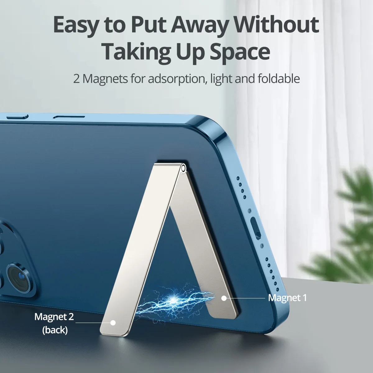 universal mini folding desk tablet stand metal phone holder kickstand for iphone samsung huawei adjustable horizontal mount free global shipping