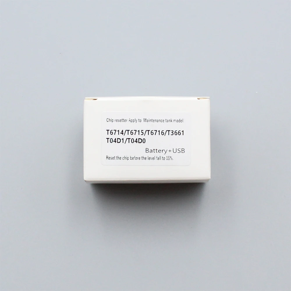 T6714 Устройство сброса чипа резервуара для обслуживания принтера Epson WF-C8690 WF-C8190