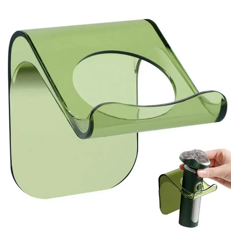 

Вешалка для бритвы, легкий держатель для Мужской бритвы без отверстий, крючки для бритвы, настенное крепление