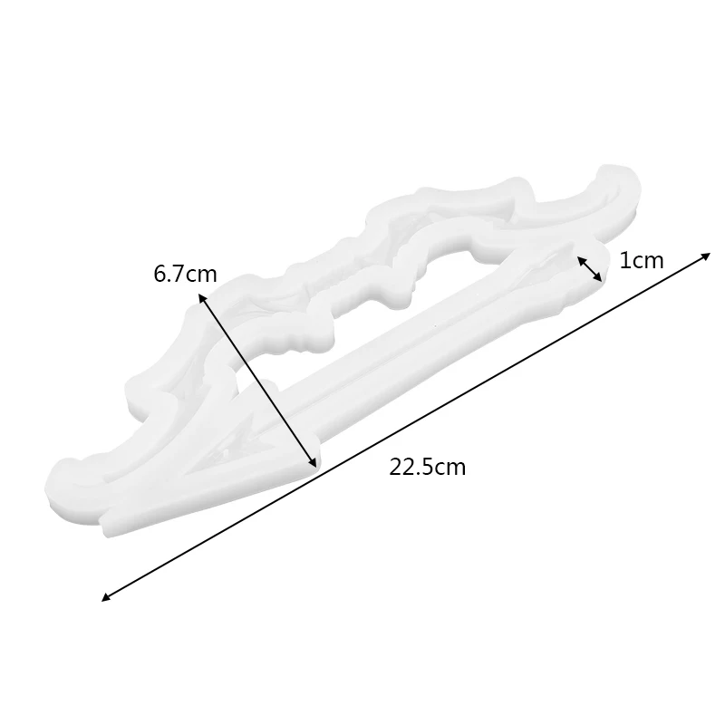 Набор силиконовых форм для лука и стрелы + 10 шт. резиновых лент рукоделия