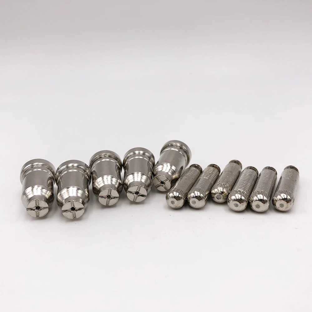 

SG51 10pcs nozzle and 10pcs electrode high frequency Air Cooled Plasma Cutting Torch 50A SG-51 Welder Accessories