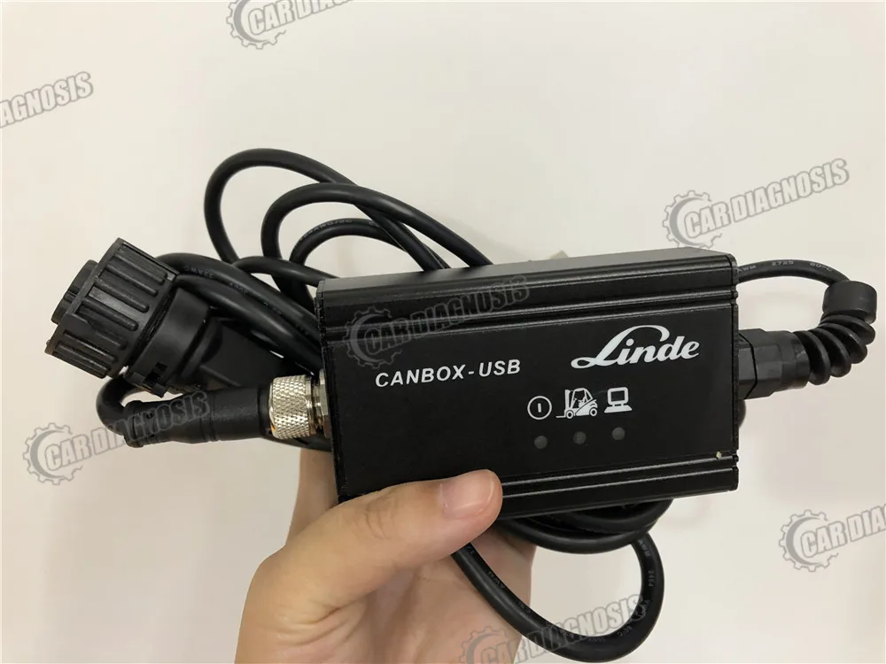 

Forklift truck Linde Canbox USB Doctor Line Adapter Service Box linde pathfinder Diagnosis Interface Tool Diagnostic Cable