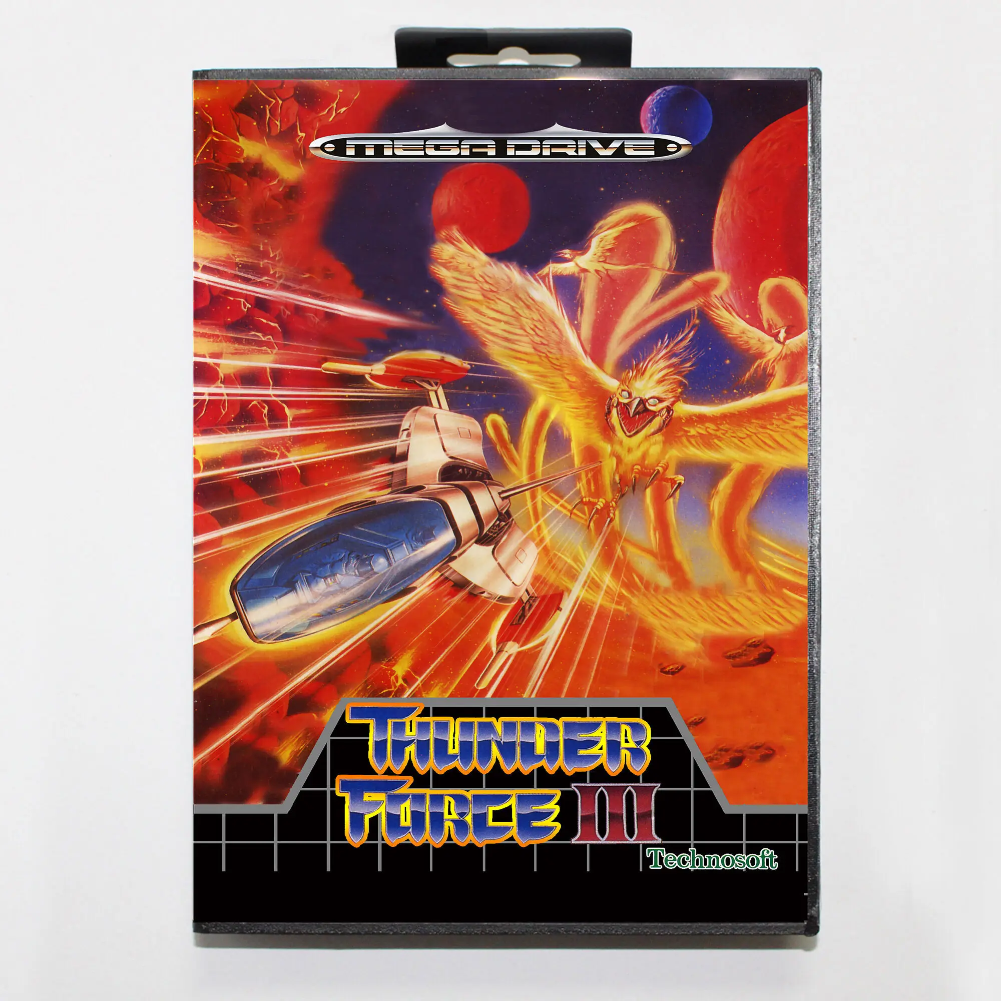 Сила грома 3 с коробкой EUR для 16-битного игрового картриджа Sega MD система Megadrive Genesis