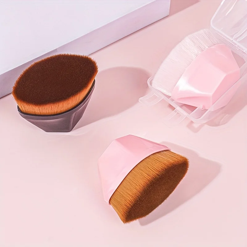 Кисть для макияжа Magic Wand KOSSHOW тонального крема и пудры пластиковая ручка из