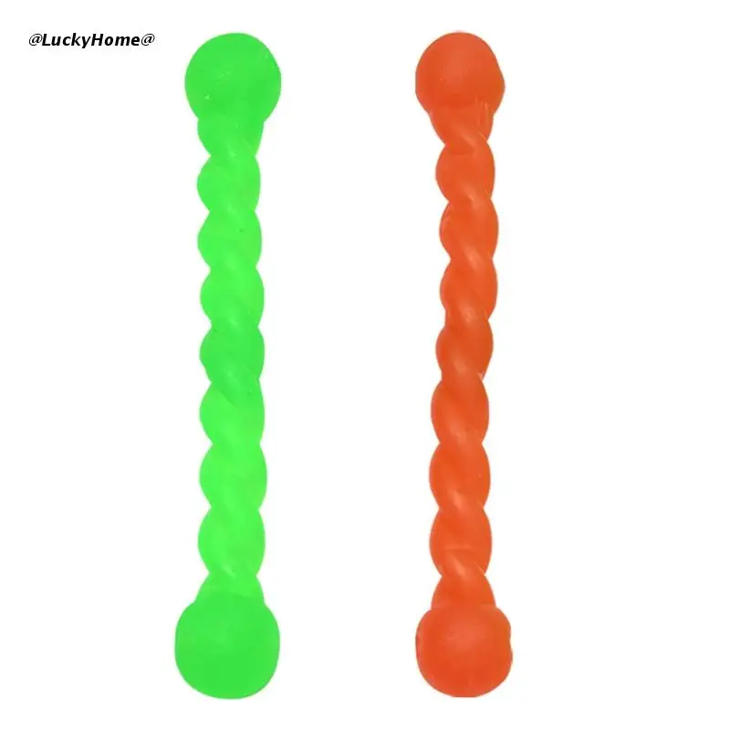 

11UA Dog Bone Toy Interactive Tug of War Teething Toy Tough Chew for Teeth Clean