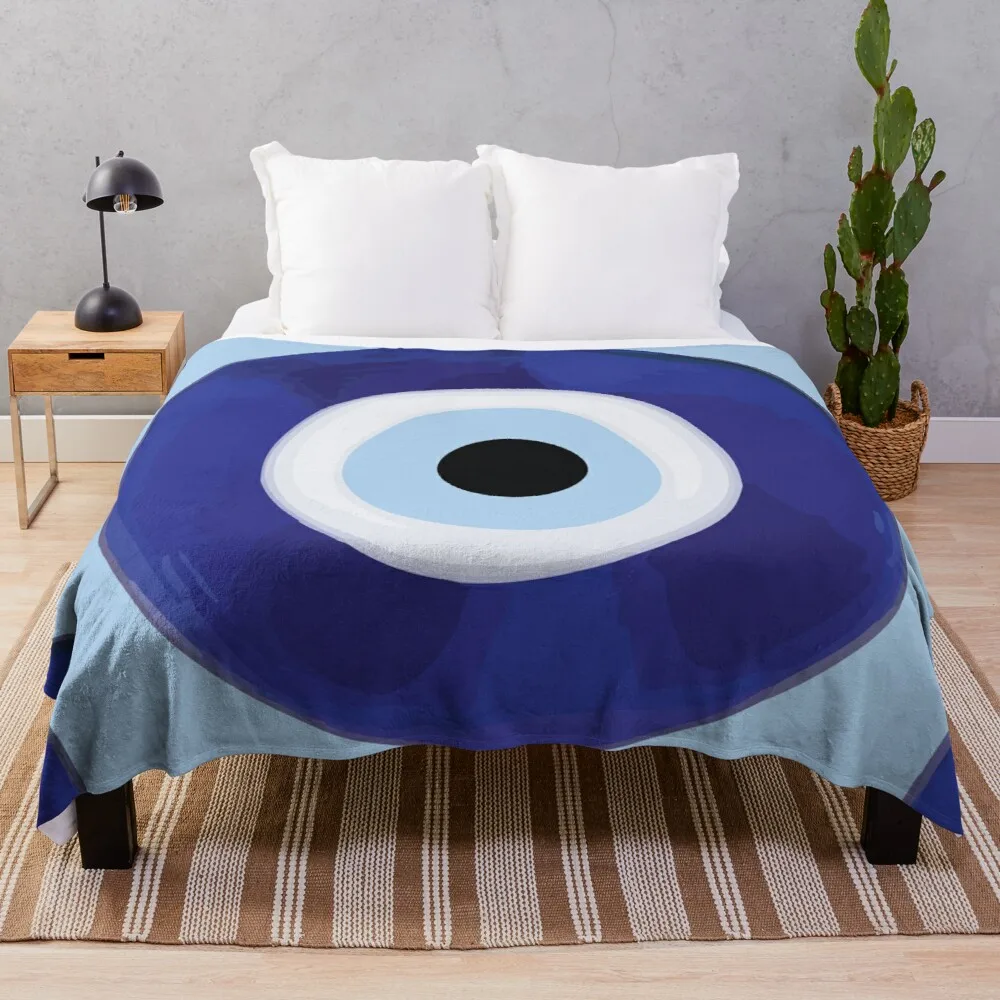 

Evil Eye Throw Blanket Fluffy Blanket