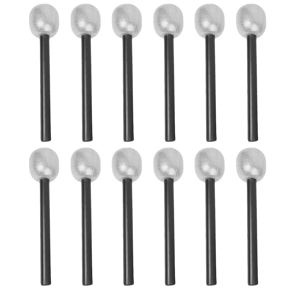 

Искусственный микрофон, детский реквизит для караоке, 12 шт.