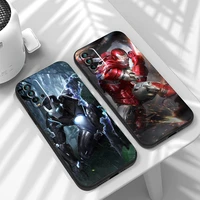 marvel comics phone cases for xiaomi redmi note 8 9 pro note 9s 8t shockproof original unisex luxury ultra back cover