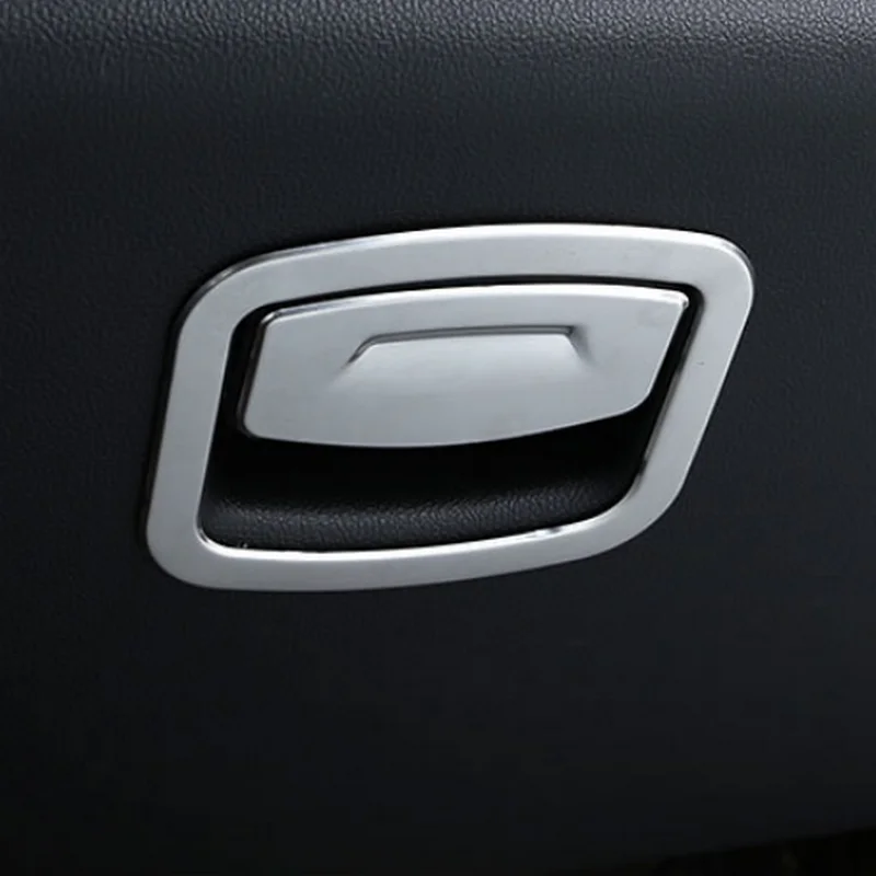 BJMYCYY декоративная рамка из нержавеющей стали ручка перчаточного ящика