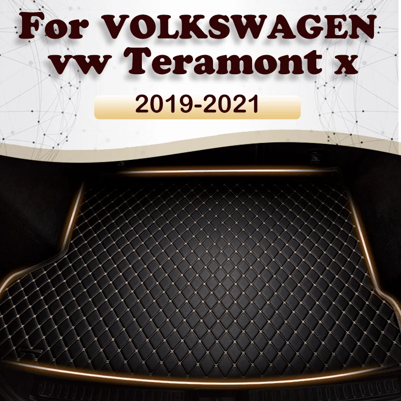 

Car Trunk Mat For VOLKSWAGEN VW Teramont x 2019 2020 2021 Custom Car Accessories Auto Interior Decoration