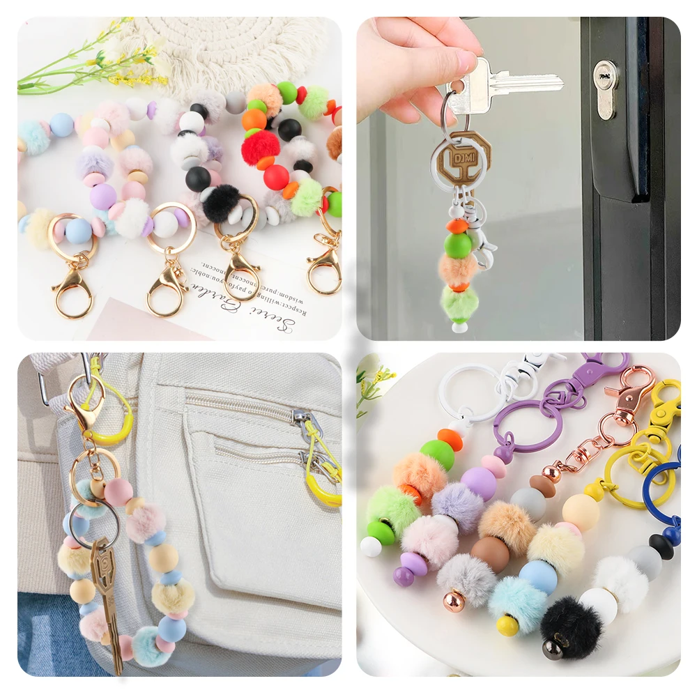 50 шт./набор круглые бусины в форме шариков