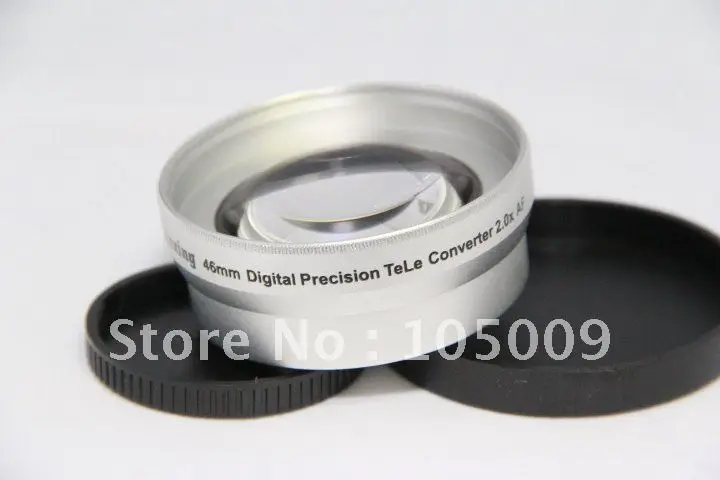 

2.0x 46mm TELE Telephoto LENS for 46 mm canon nikon sony pentax pasasonic fujifilm DSLR/SLR Digital Camera