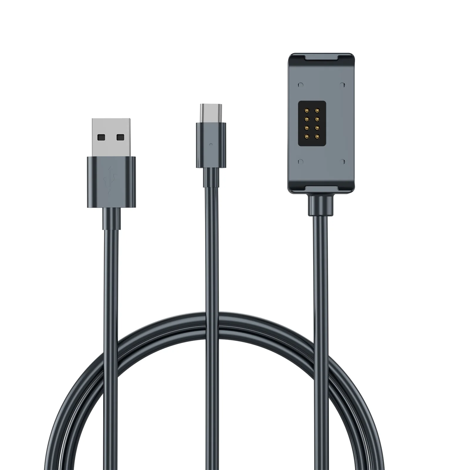 

Магнитное зарядное устройство 2 в 1 для DJI Action 2 с адаптером быстрой зарядки Type-c, аксессуары для экшн-камеры USB2.0