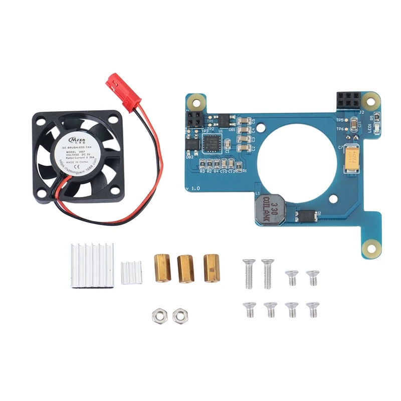 

POE PCB Board Passive Power Output 5V 2.5A POE Network Control Module For Raspberry Pi 4B/3B+/3B/2B