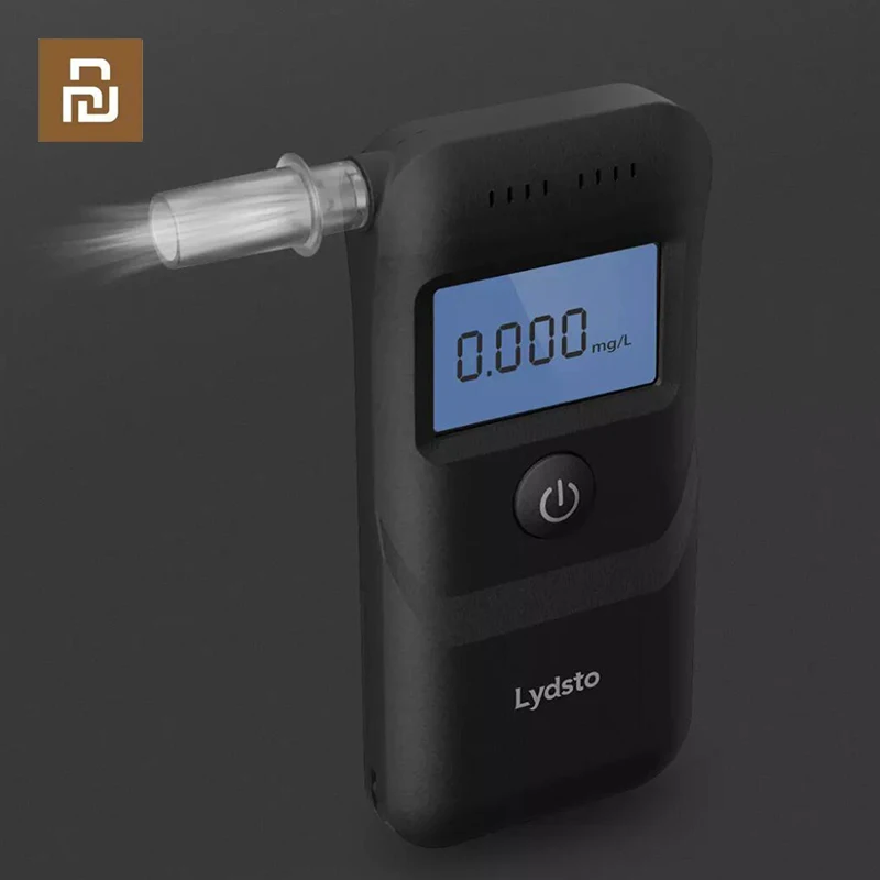 

Youpin Lydsto Digital Alcohol Tester Professional Alcohol Detector Breathalyzer Police Alcotester LCD Display Drunk Driving Test