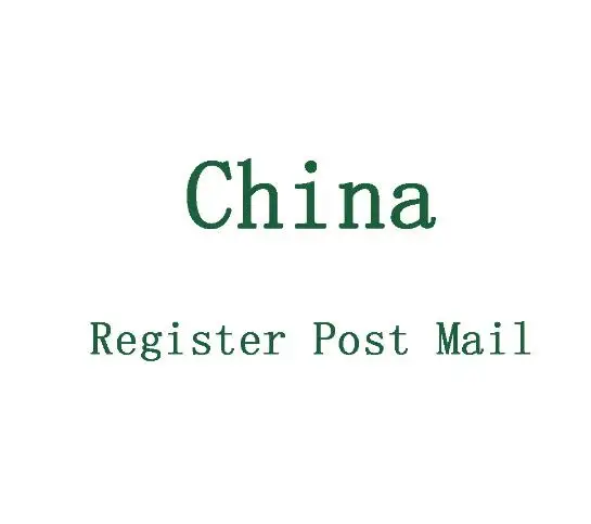 

1pcs Extra shipping fee for China Register Post Mail