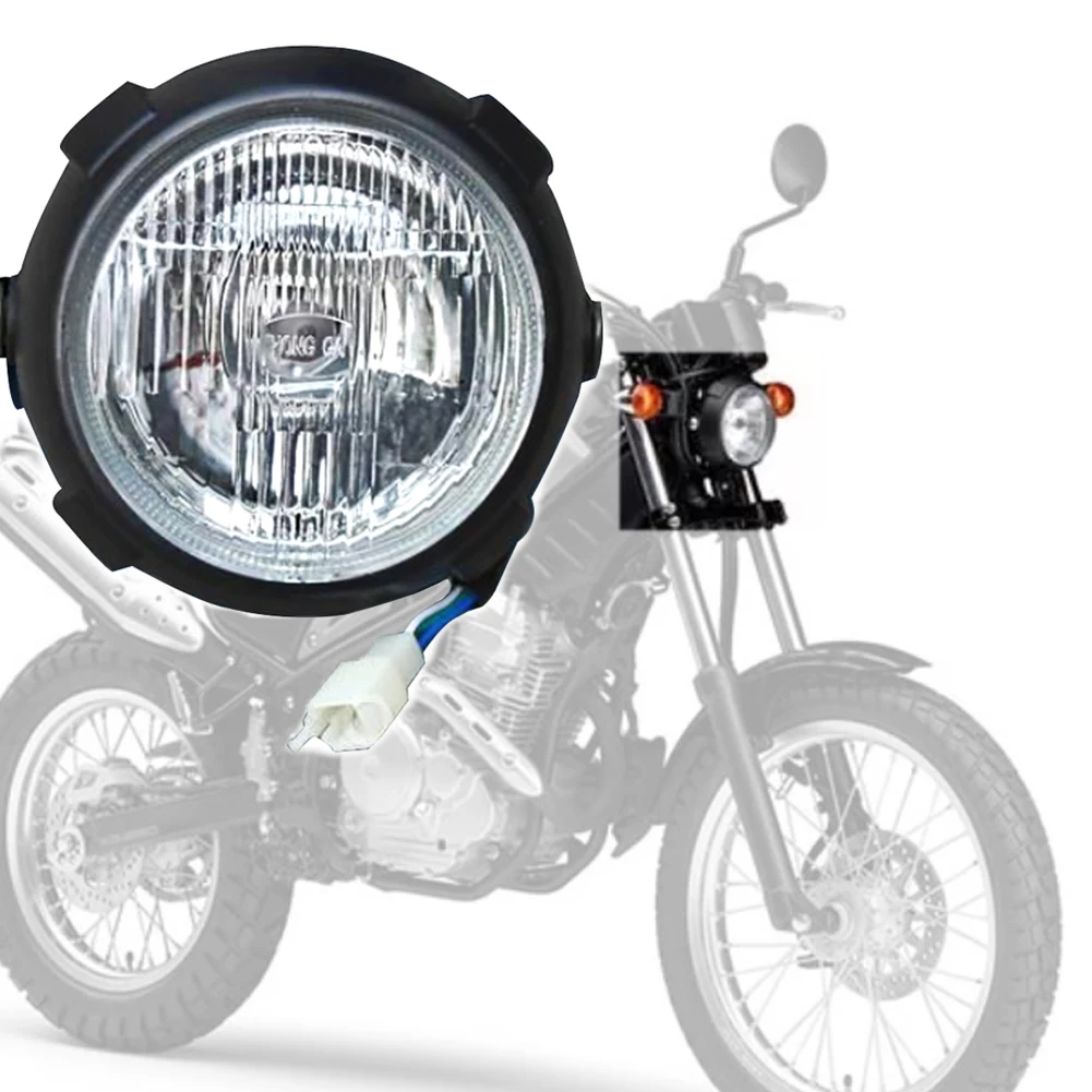 Передний налобный фонарь для мотоцикла фара головного света фары в сборе Yamaha Tricker
