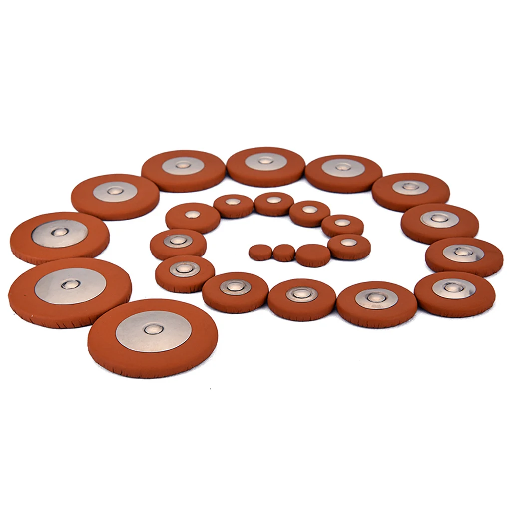 

Pack of 25 Sax Alto Pads Leather Saxophone Mats Musical Instruments Replacement Cushions Repair Part Maintenance Gifts