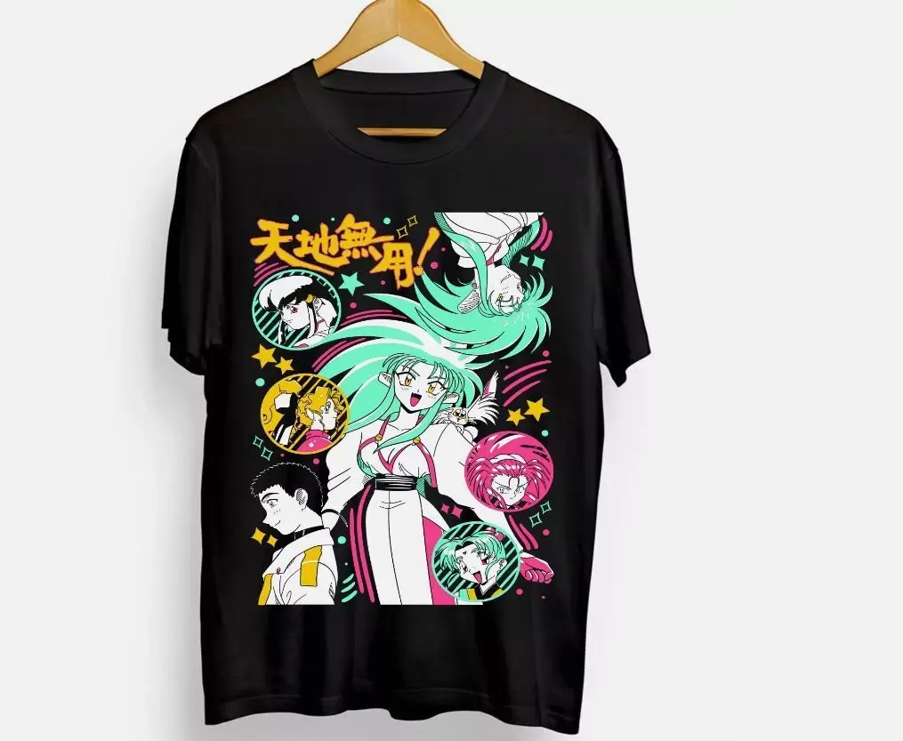 Tenchi Muyou In Love Футболка Японская анимация Комикс Аниме Манга Рубашка Все размеры