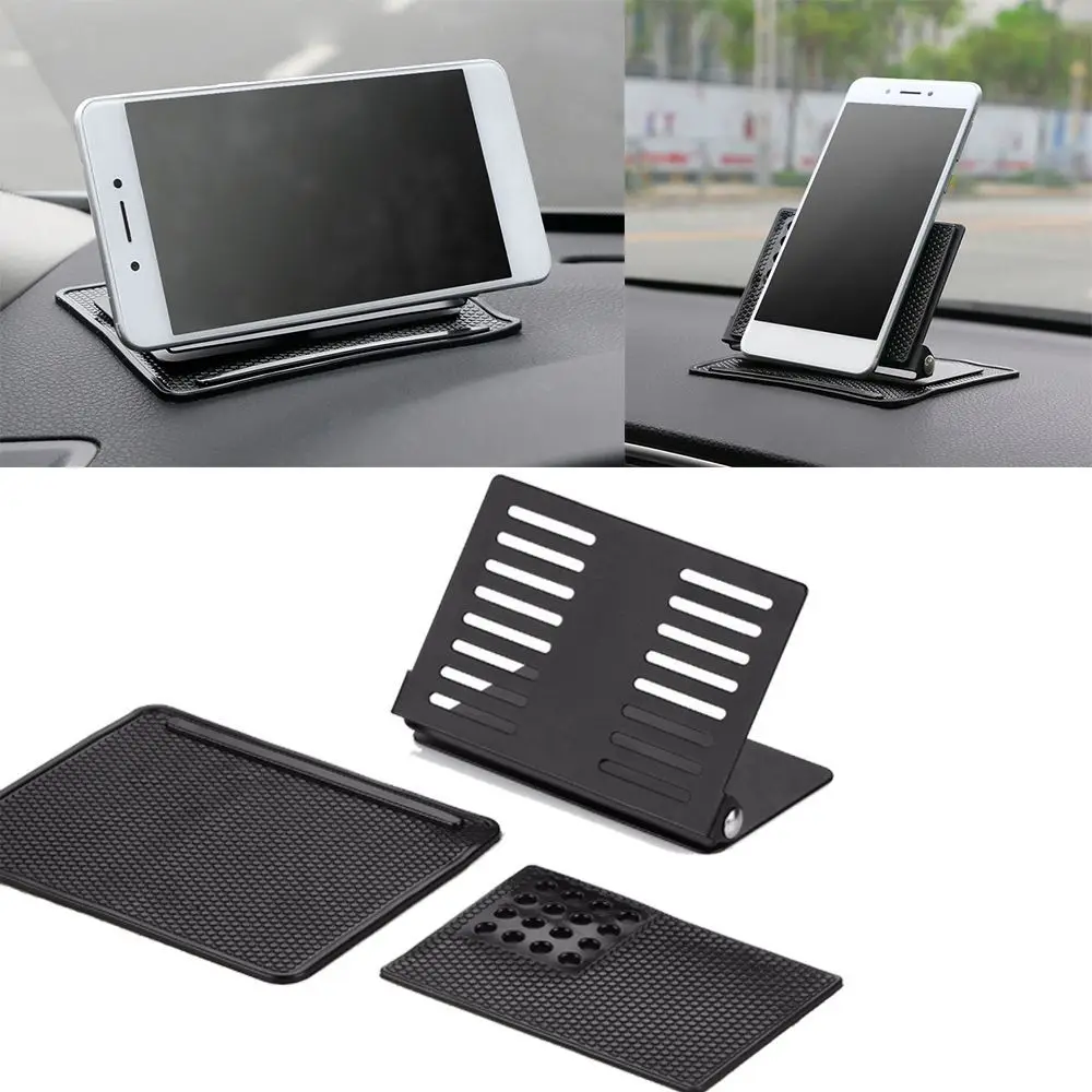 

Украшение для автомобиля липкий регулируемый угол вращения на 360 ° нескользящий коврик для телефона силиконовая подставка автомобильный держатель