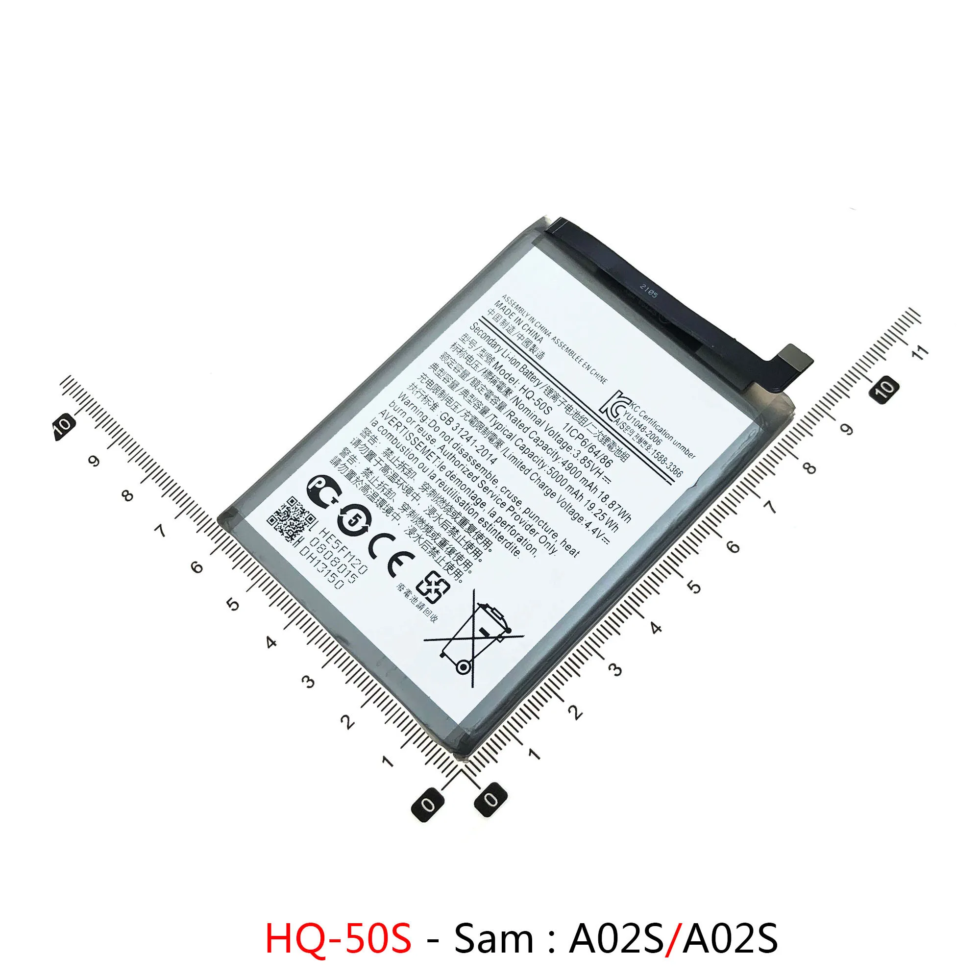 HQ-50S HQ-61N Аккумулятор для Samsung Galaxy A10S A20S A01 A02s A11 M01 A03 Аккумуляторы SLC-50 HQ-70N QL1695 SCUD-WT-N6