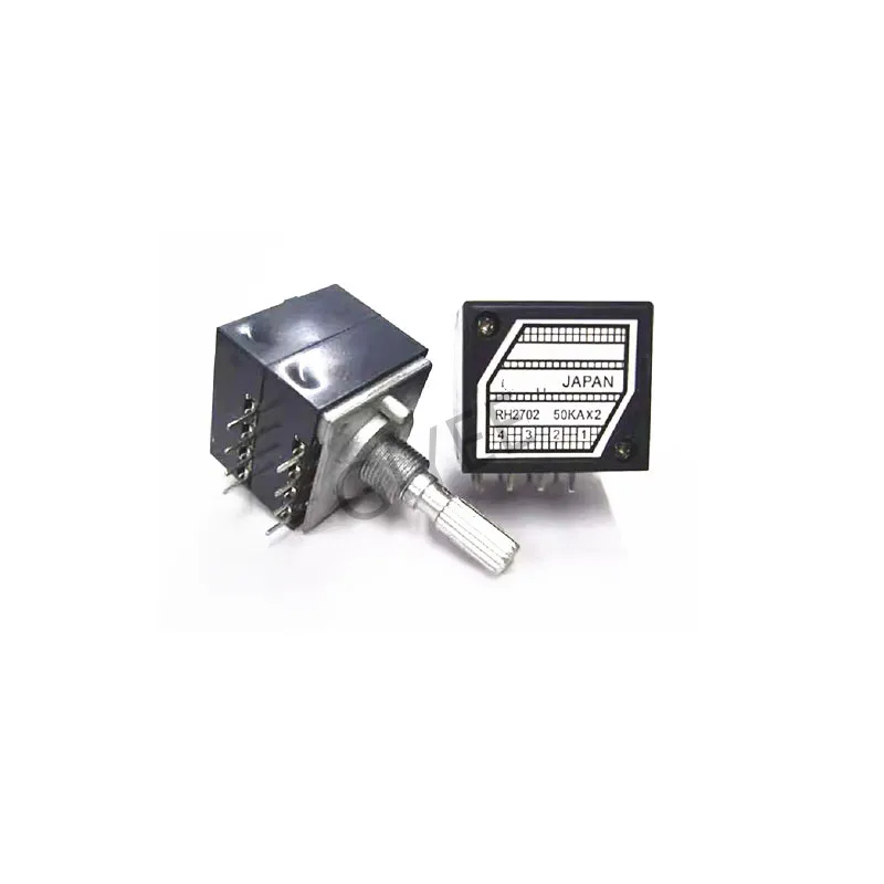 1 шт., ротентиометр RH2702, 8 контактов, 25 мм