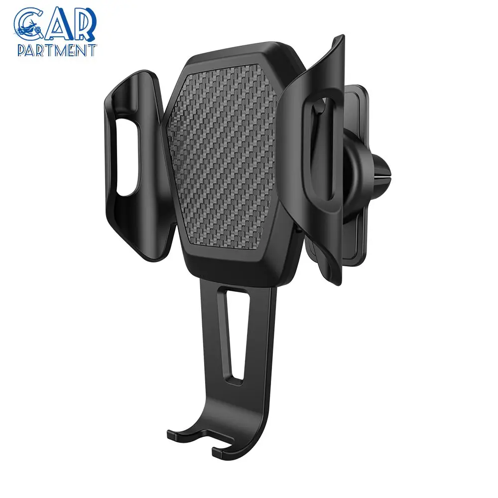 

Non Slip Mobile Phone Bracket Air Outlet Creative Mobile Phone Holder Abs Vehicle Bracket Car Accessories 360 Rotation Clip-type