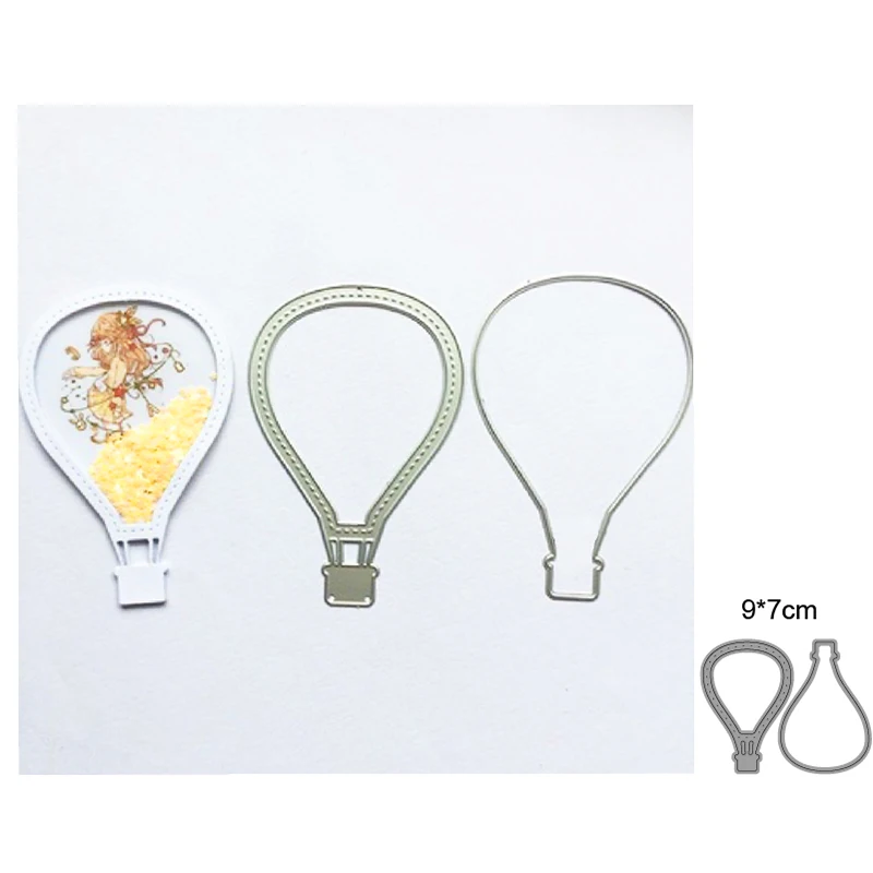 

Metal Cutting Dies Hot air balloon Crafts Die Mold Stencil For DIY Scrapbooking Paper photo Cards Embossing Die Template