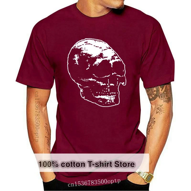 

New MAN IS THE BASTARD 'Skull' T shirt (Spazz MITB Bastard Noise Wood Infest)