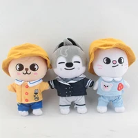 20cm doll clothes panda mushroom duck plush replaceable kindergarten clothes outfits stray kids stuffed animal plushie clothes