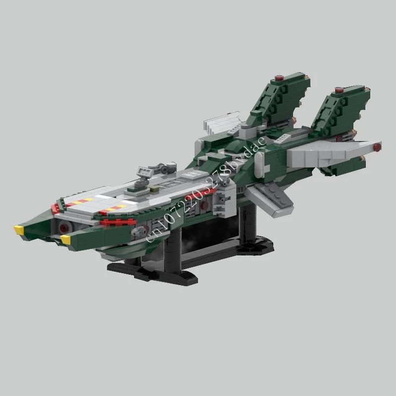 993 шт. MOC Space Wars WC - Dreadnaught Street View Architecture MOC- 171938 Строительные блоки сделай сам детские