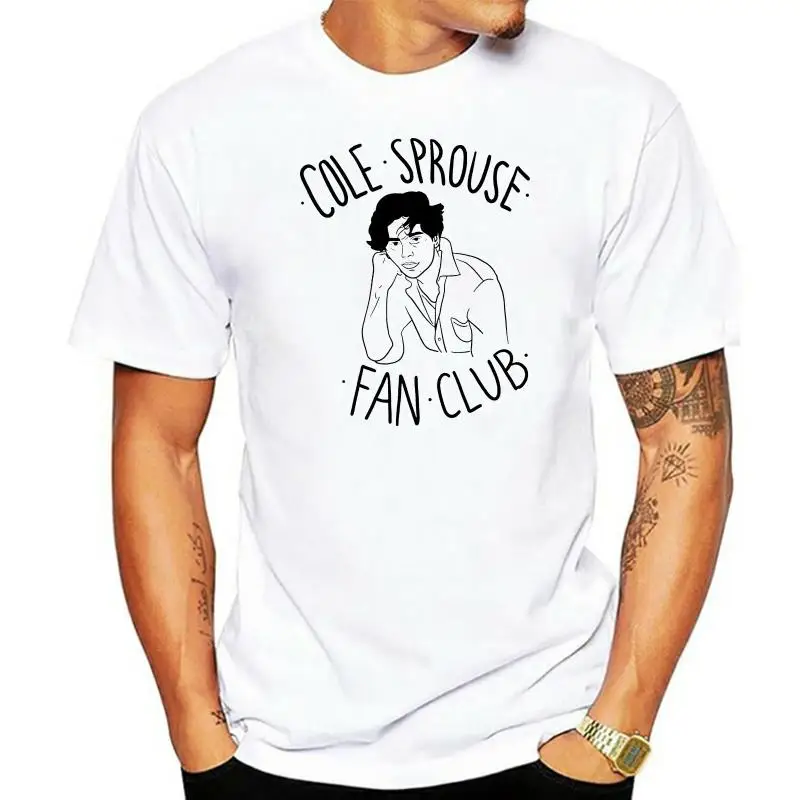 

cole sprouse Fashion Print T-shirt Men Summer Breathable Shirt Clothes