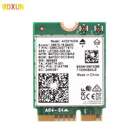 Беспроводная сетевая карта Intel AX201NGW