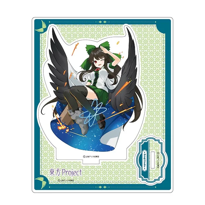 Фото Игра Touhou Project, акриловая кукла-подставка, аниме Reiuji Utsuho Kaenbyou Rin Komeiji Satori, фигурка, модель, тарелка, игрушка для косплея в подарок №3