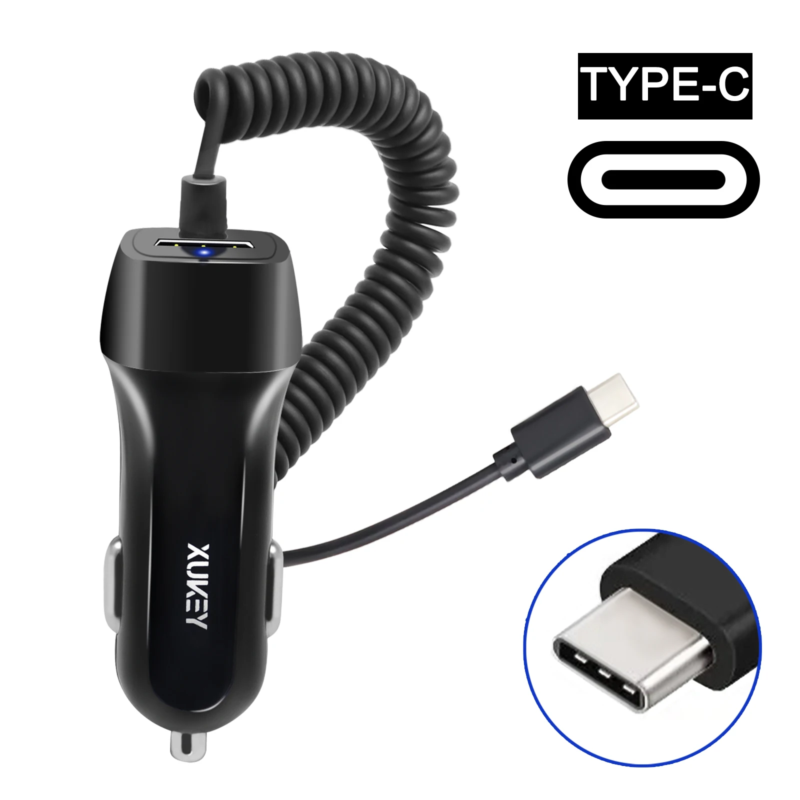 

Автомобильное зарядное устройство USB, быстрое зарядное устройство для автомобиля 3,0, быстрое зарядное устройство типа C для Samsung, Xiaomi, Huawei, iPhone
