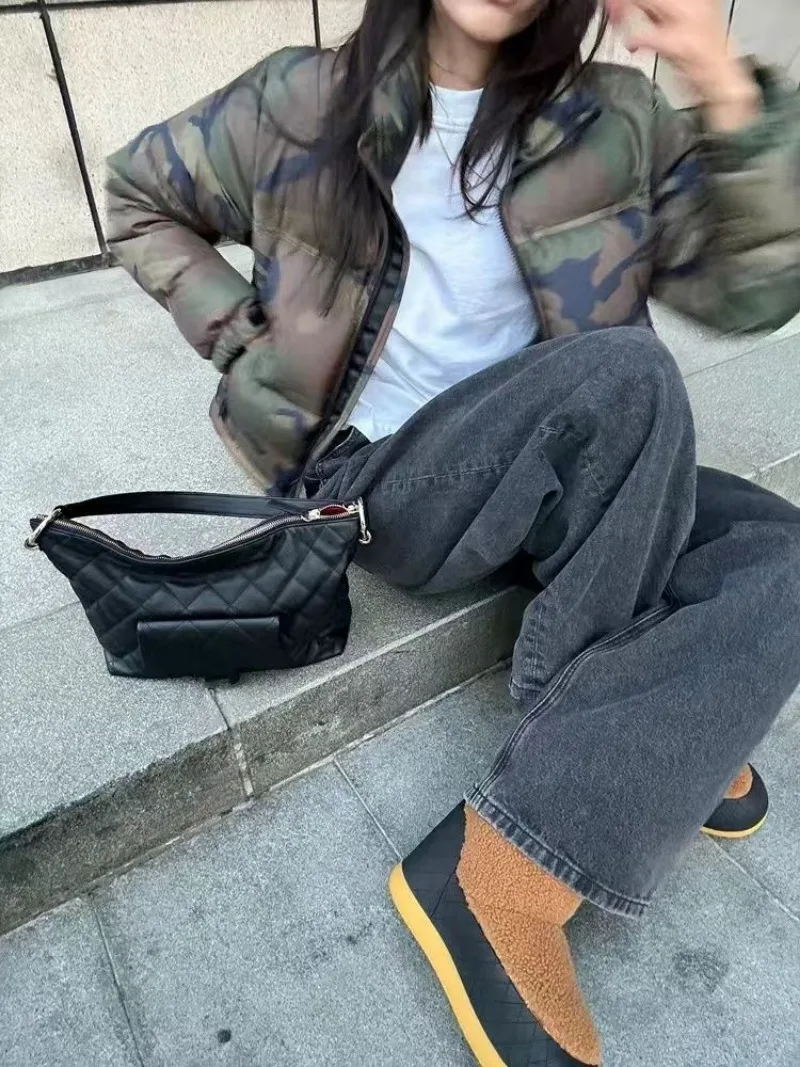 Shpmishal корейская модная новая свободная повседневная куртка 2024 осенне-зимняя