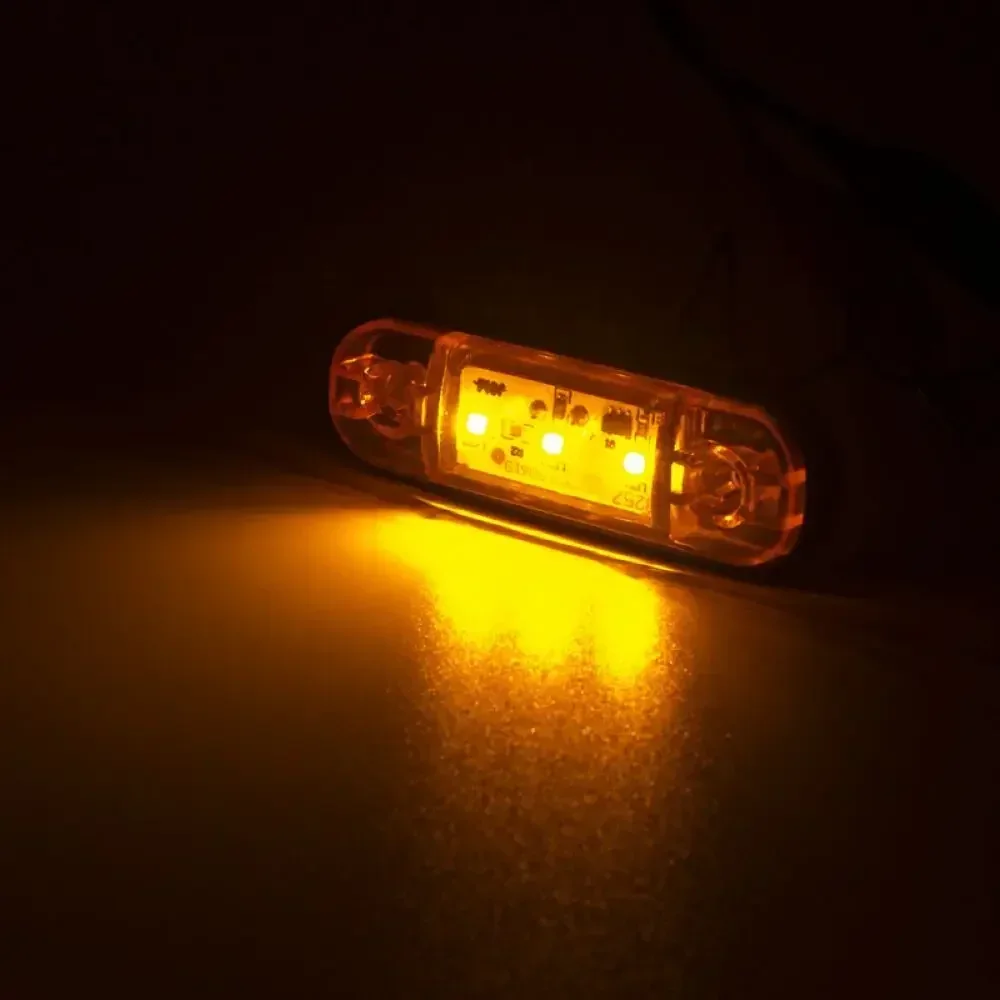 

10 шт., 12 В, 24 В, 3 светодиода