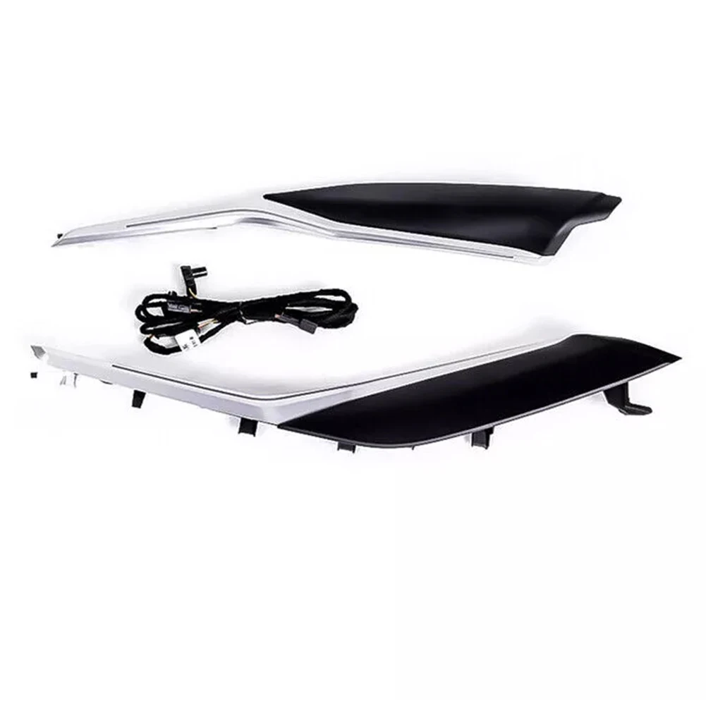 Для центральной консоли BMW 4-й серии. Светодиодные ленты. Обтекаемая установка с