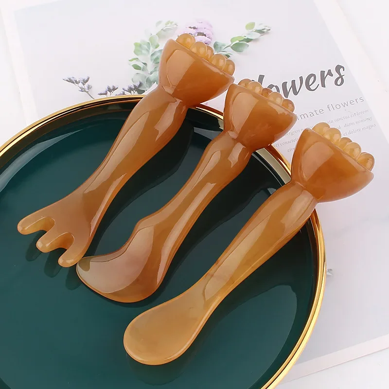 Триггерная точка меридиан скребковая палочка глаза/нос/уши/шия/лица массажер для